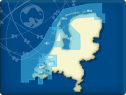 DKW 1800 Niederlande komplett - Digitale Seekarte