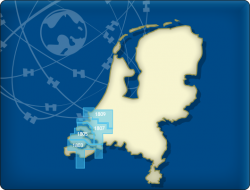 DKW 1800 Niederlande Süd - Digitale Seekarte