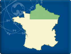DKW Frankreich Nord - Digitale Binnenkarte