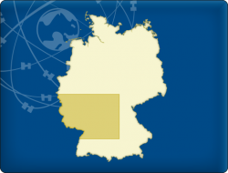 DKW Südwest-Deutschland - Digitale Binnenkarte