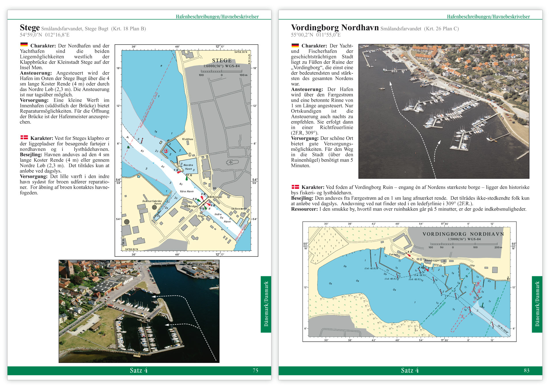 digitalen Seekarten Ostsee Dänemark Bornholm # inkl Großer Belt DK Satz 4