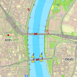 DKW Rhein und Mosel - Digitale Binnenkarte