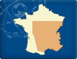 DKW Frankreich Süd - Digitale Binnenkarte